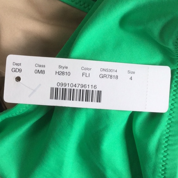 J. Crew NWT Swimsuit Size 4 - Picture 3 of 6